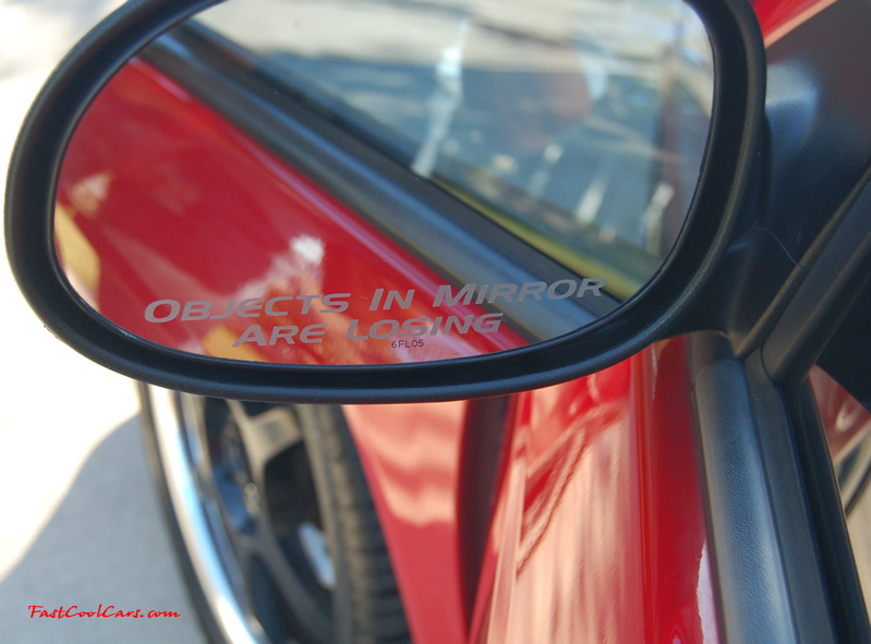 2005 Dodge SRT-4 2.4L DOHC Turbo - 3", 02 housing - 3" Turbo Back Exhaust, - 3" CAI - Brian Crower Stage 2 Cams - Monster - MSD - AEM - Walbro - Lowered - Big Turbo SOON... ( Enlarged version, High Resolution - High Quality pictures, the best fast cool car pics around. ) Also "objects in mirror are losing"