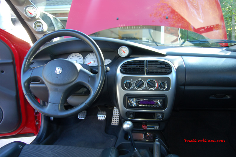 2005 Dodge SRT-4 2.4L DOHC Turbo - 3", 02 housing - 3" Turbo Back Exhaust, - 3" CAI - Brian Crower Stage 2 Cams - Monster - MSD - AEM - Walbro - Lowered - Big Turbo SOON... ( Enlarged version, High Resolution - High Quality pictures, the best fast cool car pics around. )