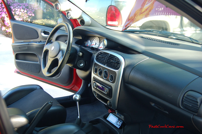 2005 Dodge SRT-4 2.4L DOHC Turbo - 3", 02 housing - 3" Turbo Back Exhaust, - 3" CAI - Brian Crower Stage 2 Cams - Monster - MSD - AEM - Walbro - Lowered - Big Turbo SOON... ( Enlarged version, High Resolution - High Quality pictures, the best fast cool car pics around. )
