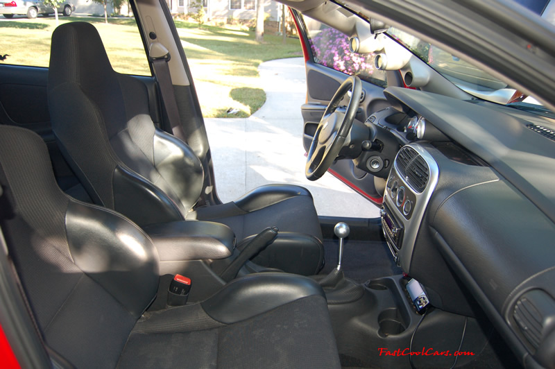 2005 Dodge SRT-4 2.4L DOHC Turbo - 3", 02 housing - 3" Turbo Back Exhaust, - 3" CAI - Brian Crower Stage 2 Cams - Monster - MSD - AEM - Walbro - Lowered - Big Turbo SOON... ( Enlarged version, High Resolution - High Quality pictures, the best fast cool car pics around. )