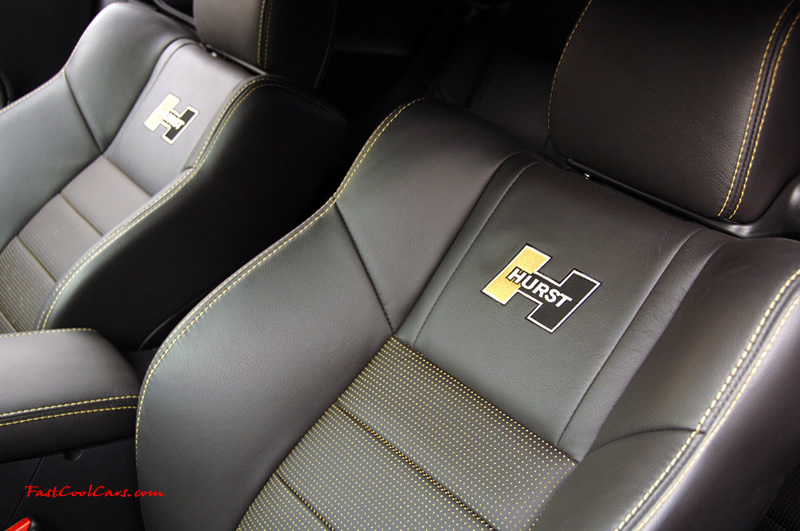 Supercharged Hurst Dodge Challenger, 6.1 Hemi with blower. Many packages available, up to 572 HP, wow.