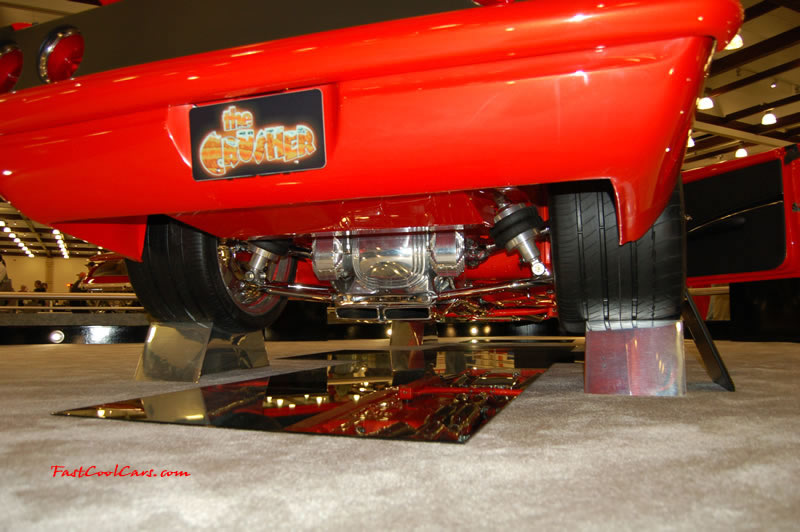 The 2009 World of Wheels Show in Chattanooga, Tennessee. On Jan. 9th,10, & 11th, Pictures by Ron Landry. Air bagged ride. Wide tires.