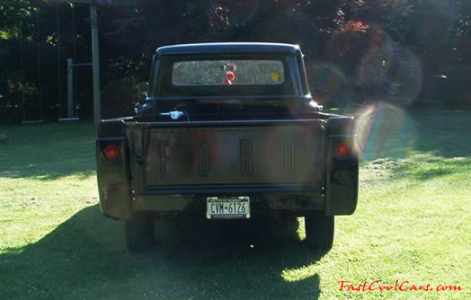 1960 Ford F-100 Pick-up, rear view