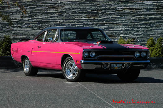 1970 Moulin Rouge Plymouth Roadrunner - one of 97 built.