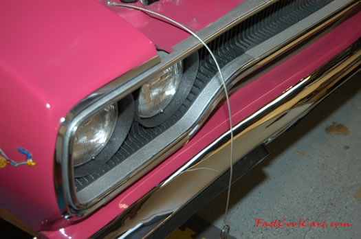 1970 Moulin Rouge Plymouth Roadrunner - one of 97 built.