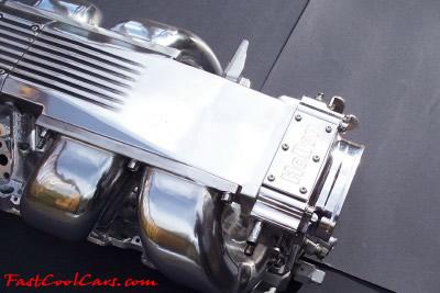 1987 Chevrolet Corvette - With highly polished aluminum intake and other parts.