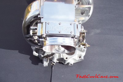 1987 Chevrolet Corvette - With highly polished aluminum intake and other parts.