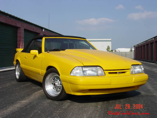 1992 Mustang LX 5.0 Convertible completely restored.