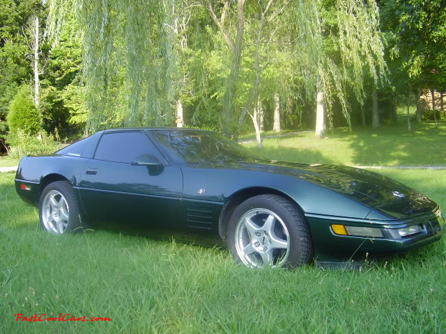 1993 Chevrolet Corvette - 40th Anniversary edition - LT1 - 6 Speed, ZR1 wheels, fast cool car for sure.
