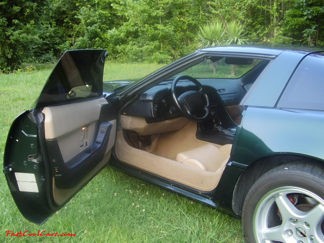 1993 Chevrolet Corvette - 40th Anniversary edition - LT1 - 6 Speed, ZR1 wheels, fast cool car for sure.
