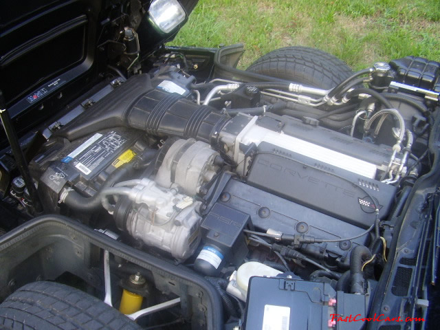 1993 Chevrolet Corvette - 40th Anniversary edition - LT1 - 6 Speed, ZR1 wheels, fast cool car for sure.