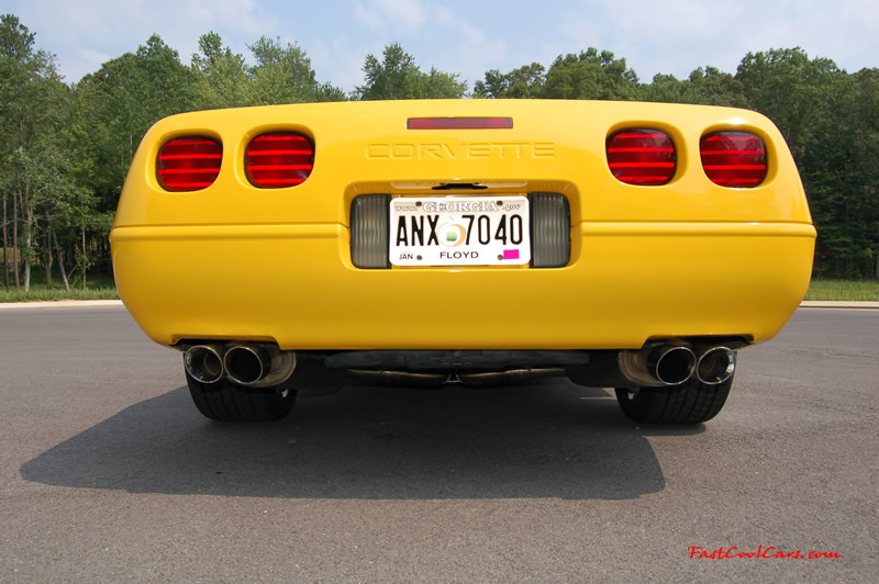 1994 Competition Yellow Chevrolet Corvette, 383 stroker LT1, 6 speed.