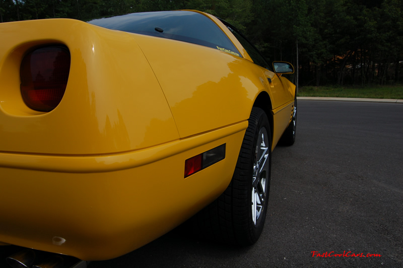 1994 Competition Yellow Chevrolet Corvette, 383 stroker LT1, 6 speed.