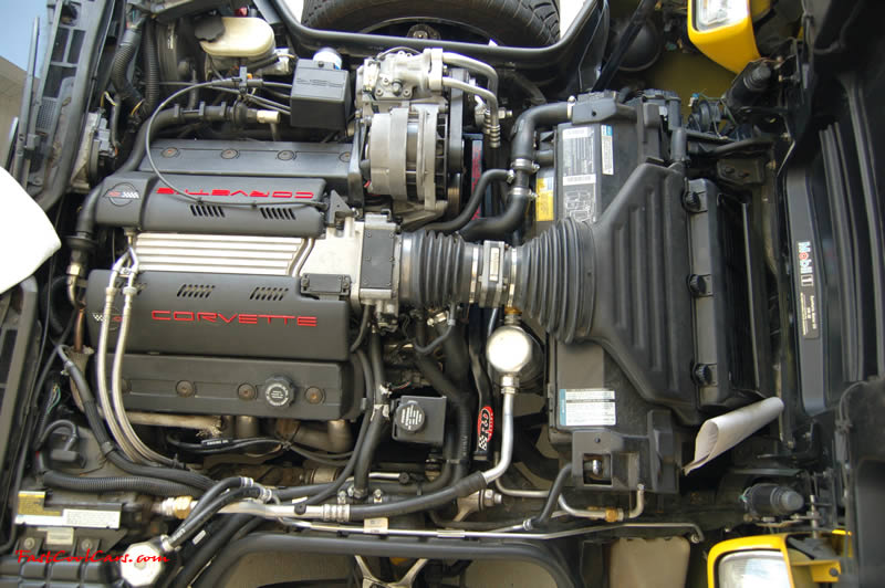 R&D Racing Camber Brace, C4 Corvette suspension upgrade on my 1994 competition yellow 383 stroker LT1 6 speed Corvette.