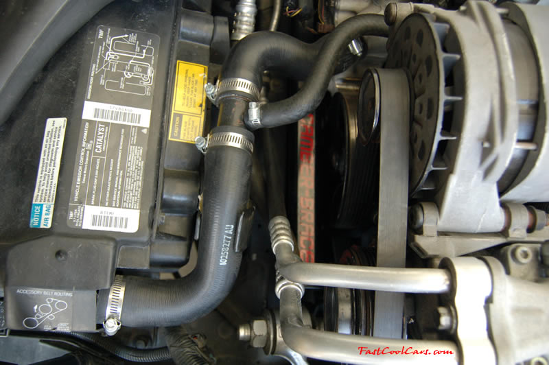 R&D Racing Camber Brace, C4 Corvette suspension upgrade on my 1994 competition yellow 383 stroker LT1 6 speed Corvette.
