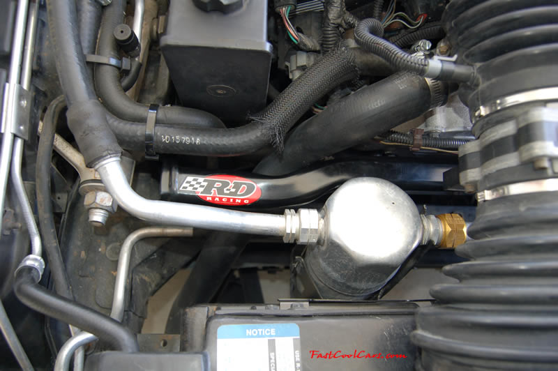 R&D Racing Camber Brace, C4 Corvette suspension upgrade on my 1994 competition yellow 383 stroker LT1 6 speed Corvette.