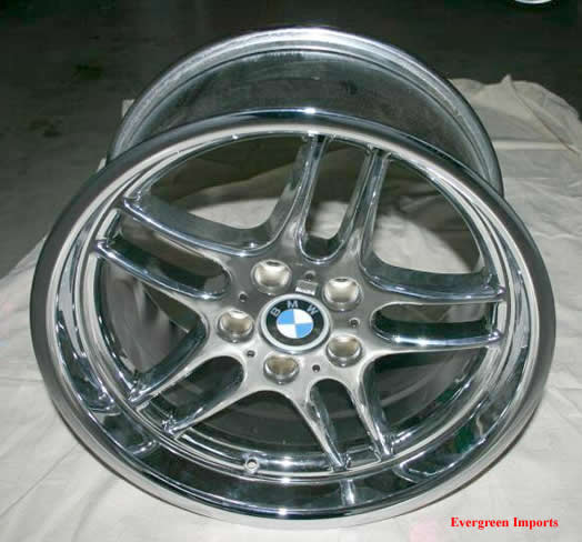 19" M Parallel Chrome Rims for my BMW 740iL