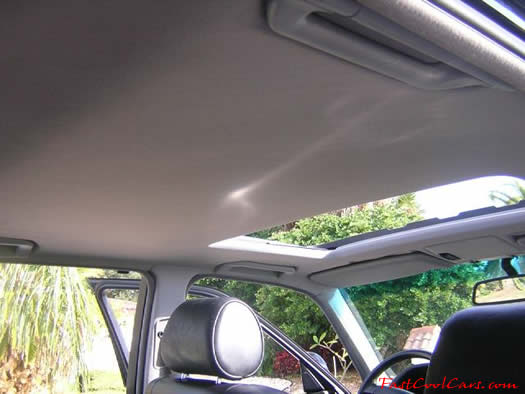 1994 BMW 740il headliner rear to front