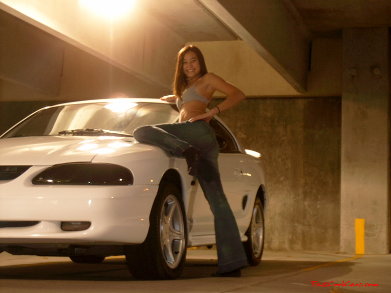 1997 Mustang Gt 5-speed - with Pro 5.0 Short throw shifter, pretty model.