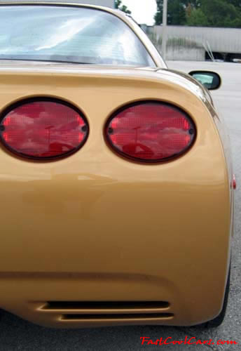1998 Aztec Gold Corvette, one of 15 made.