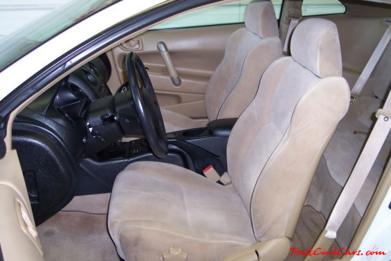 Heather's Fast Cool Car - 2000 Mitsubishi Eclipse GT Nice cloth interior, very good condition too.
