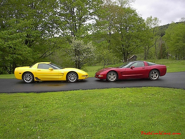 2002 Millennium Yellow Z06 Corvette - 405 HP Stock - In Vermont