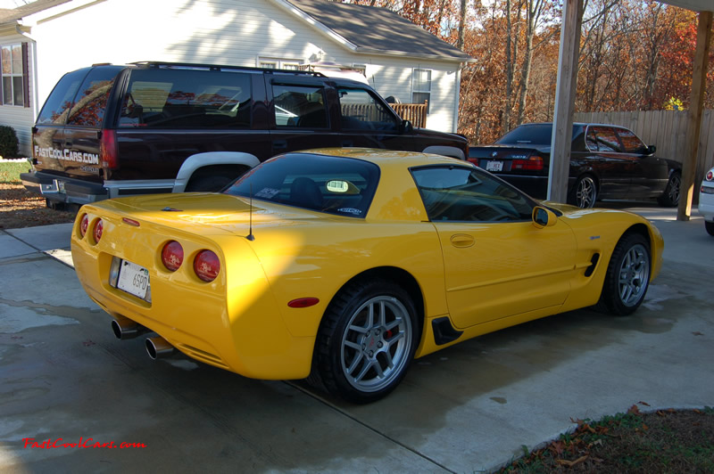 2002 Millennium Yellow Z06 Corvette - 405 HP Stock