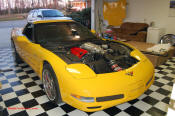 2002 Millennium Yellow supercharged & methanol injected Z06 Corvette, with many modifications, over 50 grand invested in the past 2+ years, for sale $38,000 what a deal.