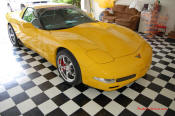 2002 Millennium Yellow supercharged & methanol injected Z06 Corvette, with many modifications, over 50 grand invested in the past 2+ years, for sale $38,000 what a deal.