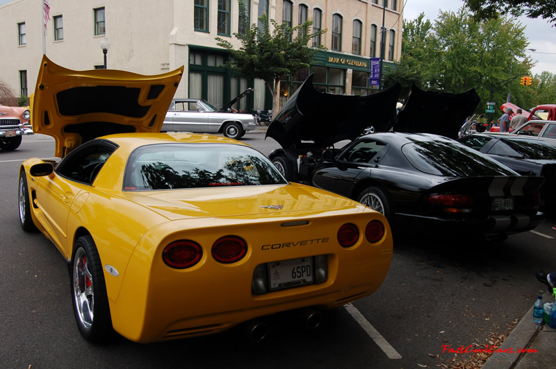 2002 Millennium Yellow supercharged & methanol injected Z06 Corvette, with many modifications, over 50 grand invested in the past 2+ years, for sale $38,000 what a deal. Yellow and Black..