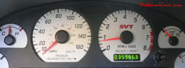 2003 SVT Cobra Convertible - 35,951 original Miles, 6 speed manual transmission, Black, black top, black interior, For Sale.