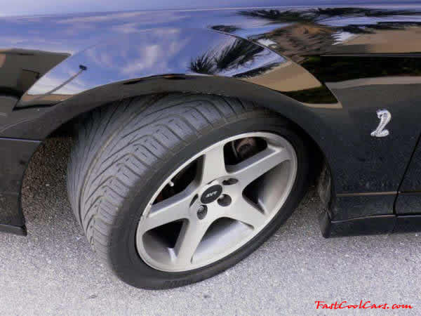 2003 SVT Cobra Convertible - 35,951 original Miles, 6 speed manual transmission, Black, black top, black interior, For Sale.