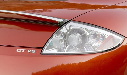 The all new 2006 Eclipse GT, in Red, V6 produces 263 horsepower and 260lb. ft. of torque