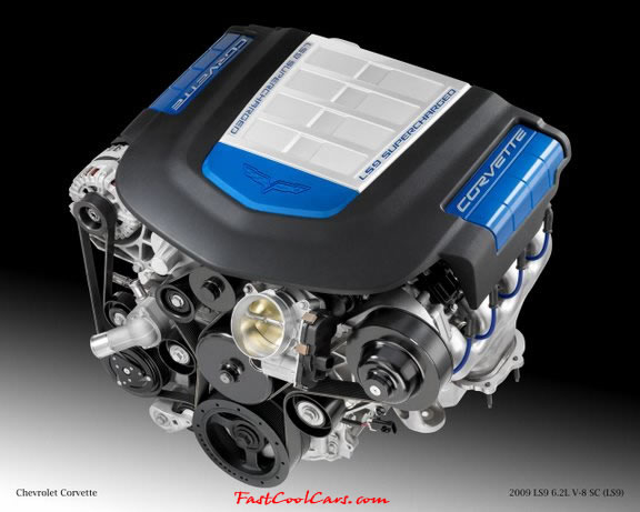 2009 ZR1 Chevrolet Corvette - LS9 - 620 HP - Carbon Fiber - Supercharged - 200+ MPH - Fast Cool Car
