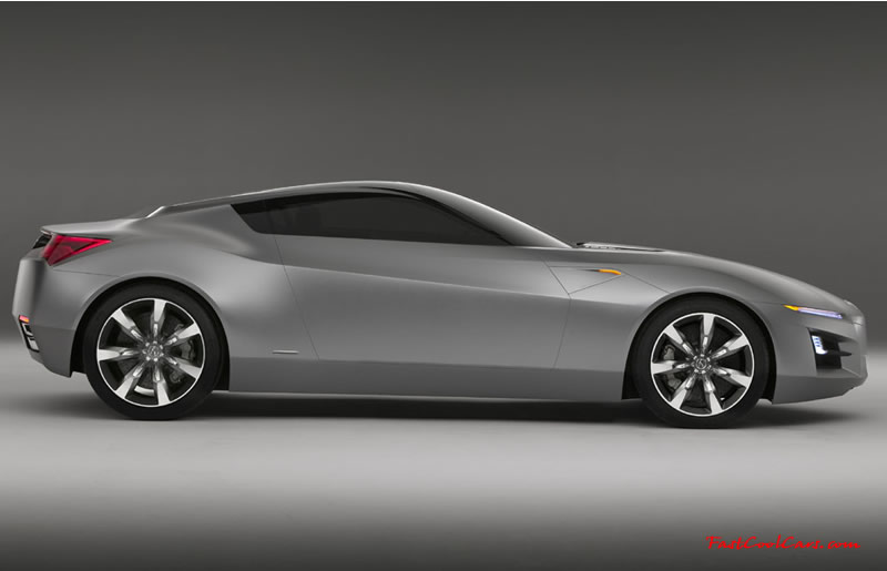 2010 Acura NSX, it looks like the shape has finally evolved into the real deal. 