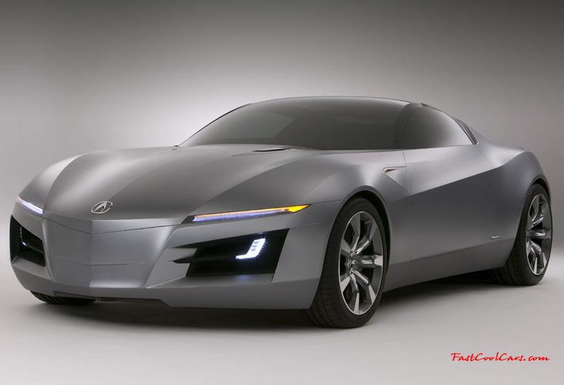 2010 Acura NSX, it looks like the shape has finally evolved into the real deal. 