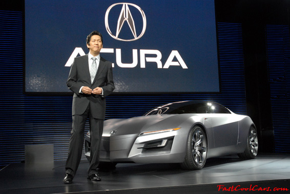 2010 Acura NSX, it looks like the shape has finally evolved into the real deal. 