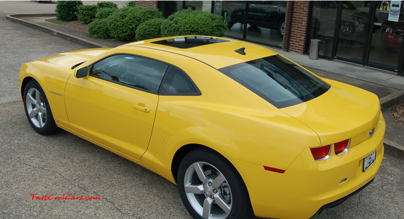 2010 Chevrolet Camaro 2LT in Yellow.