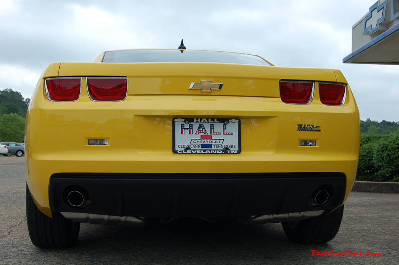 2010 Chevrolet Camaro 2LT in Yellow.