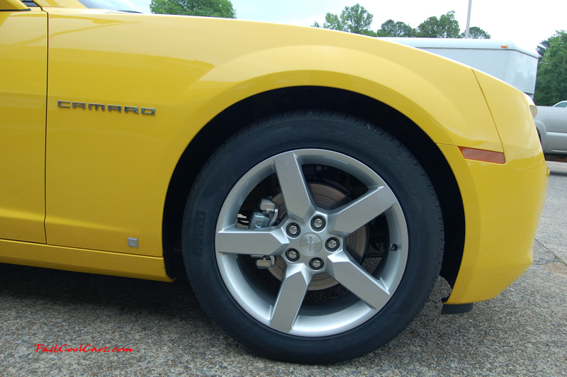 2010 Chevrolet Camaro 2LT in Yellow.