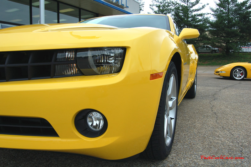2010 Chevrolet Camaro 2LT in Yellow.