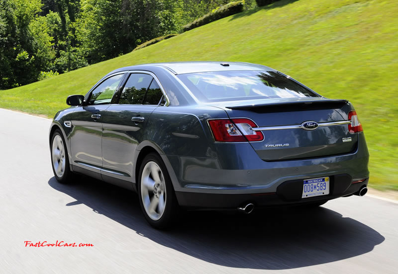 2010 Ford Taurus SHO returns with 365HP EcoBoost V6, Plus all wheel drive, paddle-shift six speed gearbox.