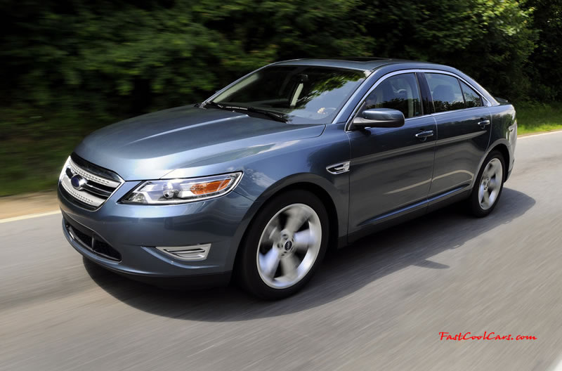 2010 Ford Taurus SHO returns with 365HP EcoBoost V6, Plus all wheel drive, paddle-shift six speed gearbox.