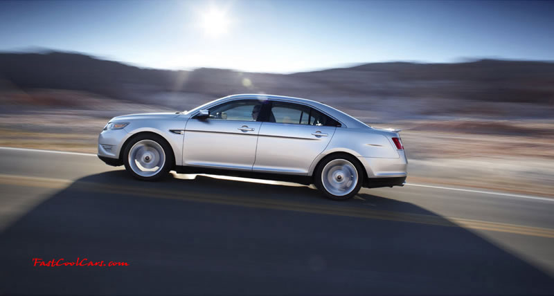 2010 Ford Taurus SHO returns with 365HP EcoBoost V6, Plus all wheel drive, paddle-shift six speed gearbox.