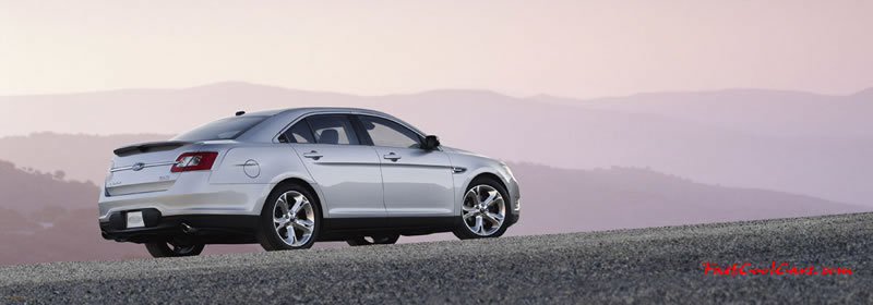 2010 Ford Taurus SHO returns with 365HP EcoBoost V6, Plus all wheel drive, paddle-shift six speed gearbox.