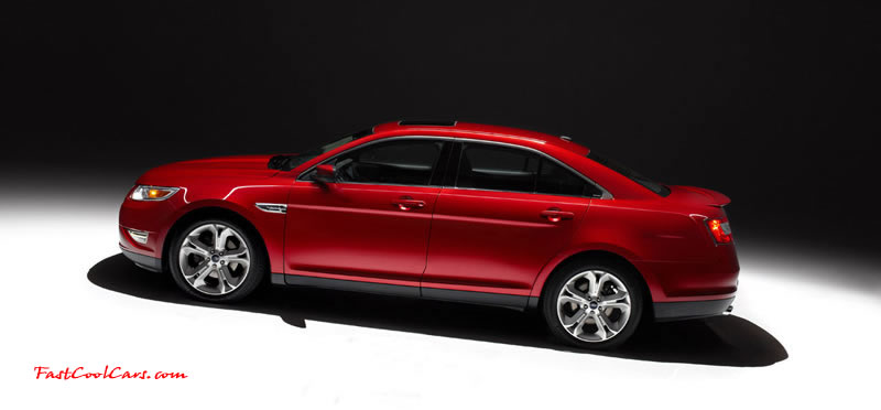 2010 Ford Taurus SHO returns with 365HP EcoBoost V6, Plus all wheel drive, paddle-shift six speed gearbox.