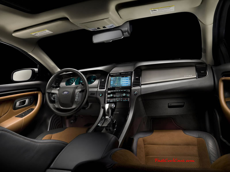 2010 Ford Taurus SHO returns with 365HP EcoBoost V6, Plus all wheel drive, paddle-shift six speed gearbox.