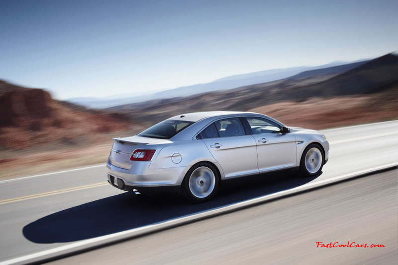2010 Ford Taurus SHO returns with 365HP EcoBoost V6, Plus all wheel drive, paddle-shift six speed gearbox.