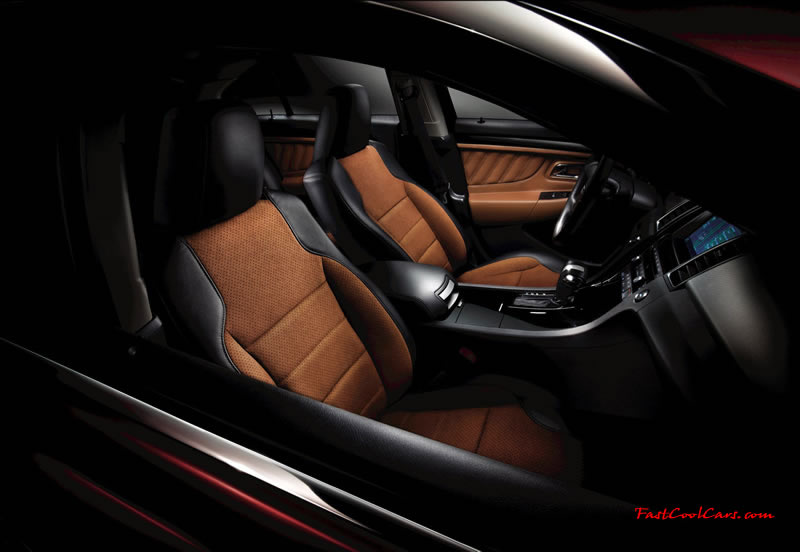 2010 Ford Taurus SHO returns with 365HP EcoBoost V6, Plus all wheel drive, paddle-shift six speed gearbox.