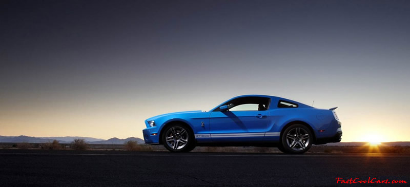 Ford�s Special Vehicle Team (SVT) delivers a more powerful 2010 Shelby GT500 increased to 540 horsepower, torque increased to 510 foot-pounds, downforce increased and drag reduced